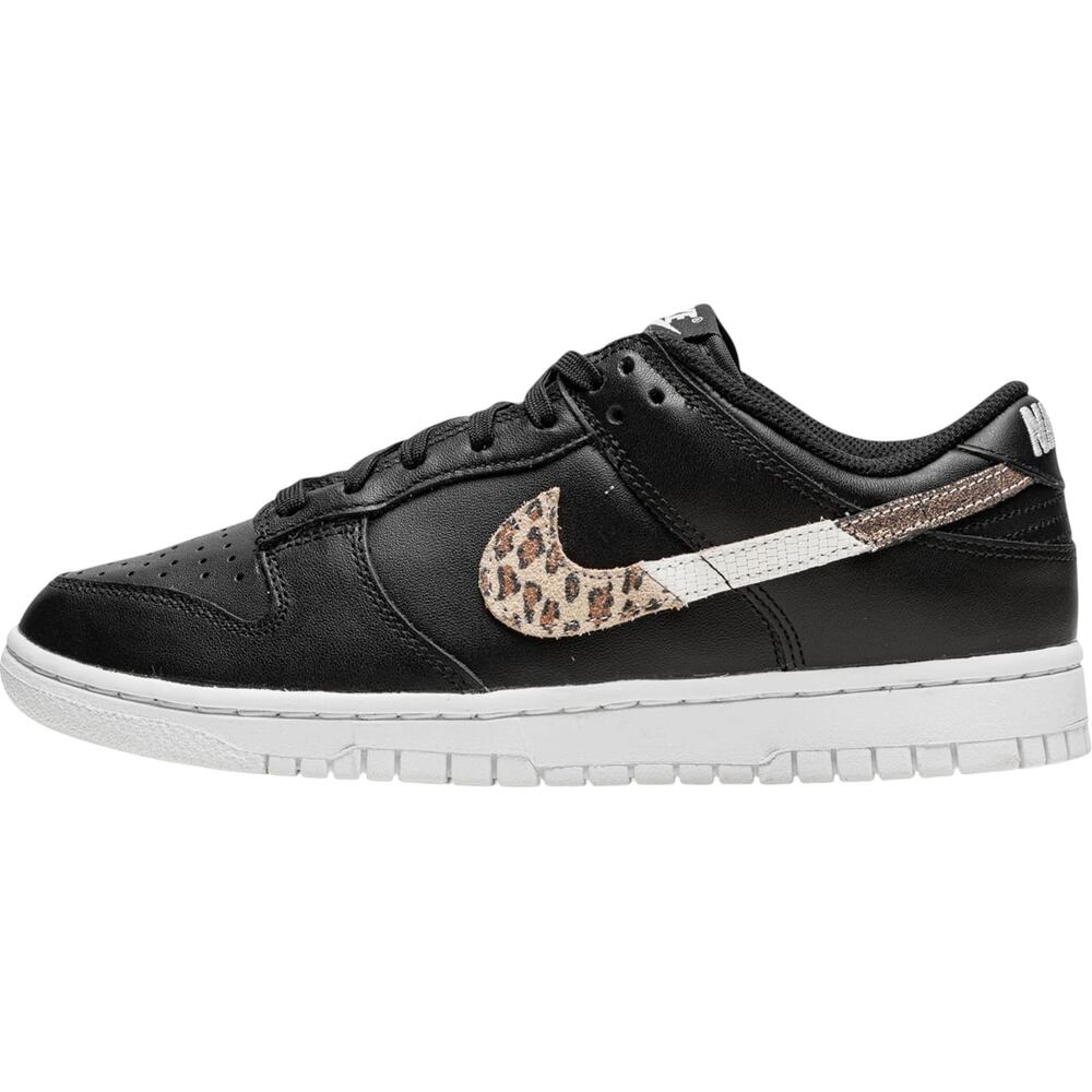 NEW Nike Dunk Low Women Animal Print Swoosh Limited Edition DD7099-100 Wmns 8.5